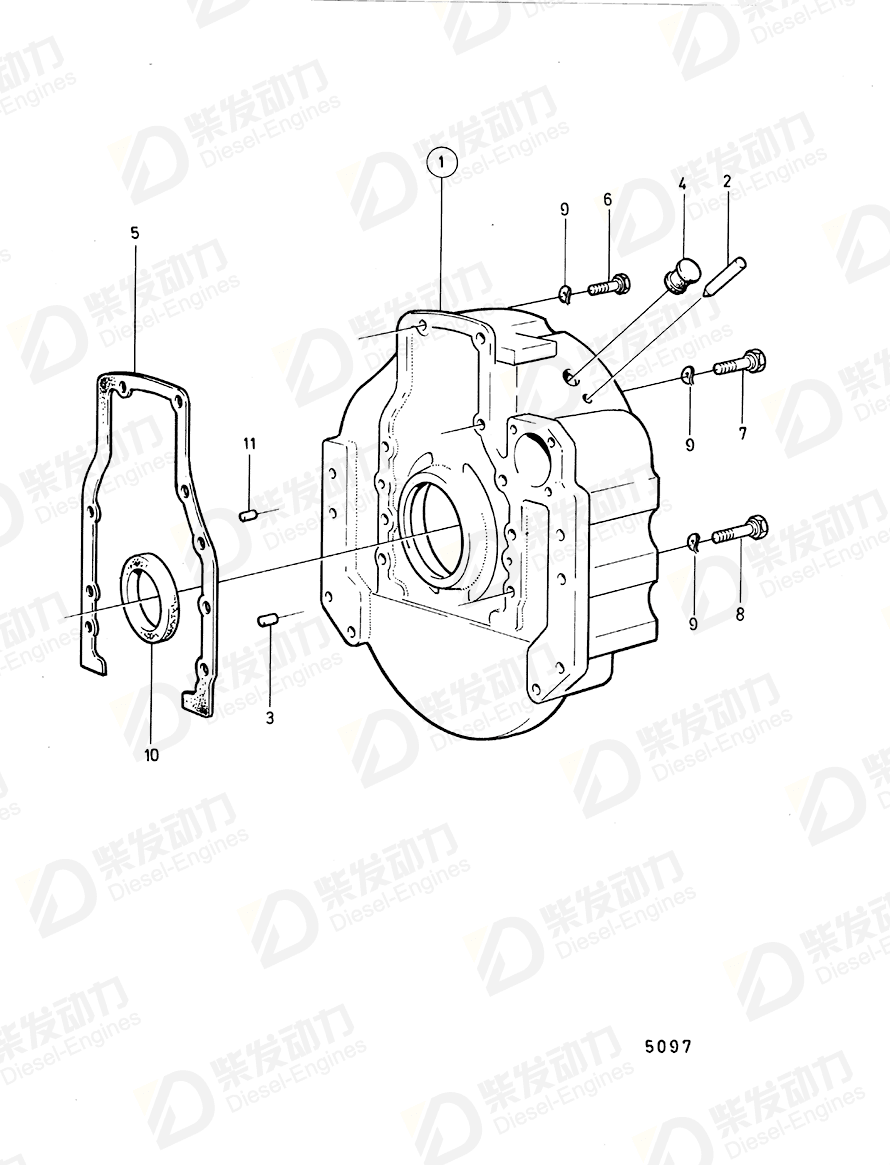volvo penta Pin 192303 Drawing volvo penta Pin 192303 Drawing